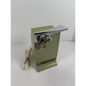Vintage GE Can Opener Knife Sharpener E1EC23AV Avocado Green